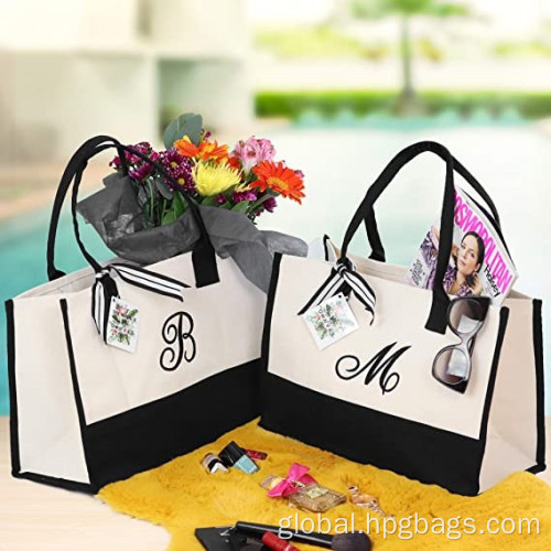 Tote Bags high quality cotton canvas tote bag Supplier